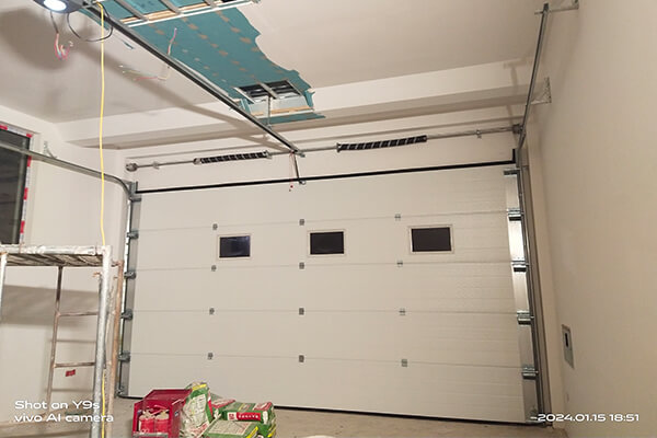 double sectional garage door