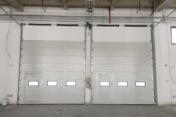 sectional steel doors