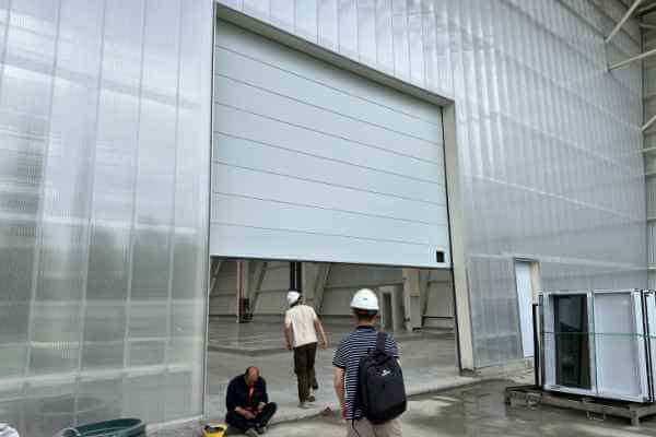 sectional steel doors