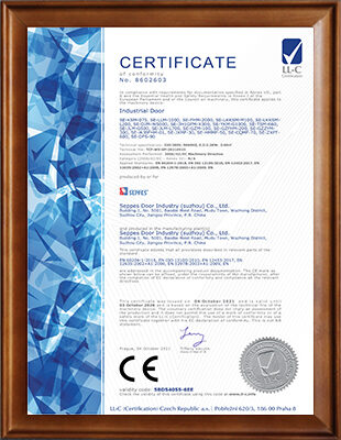 CE Certificate