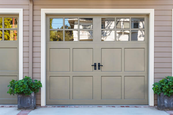 side silding garage doors