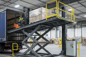hydraulic loading dock lift