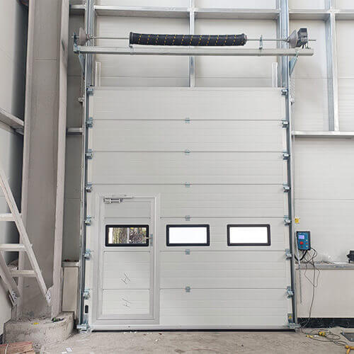 sectional dock door