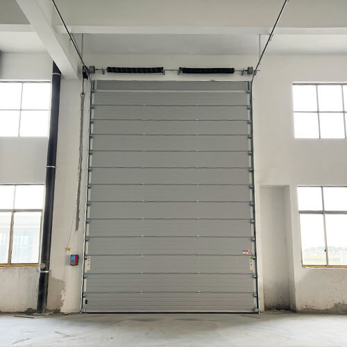 insulated sectional door