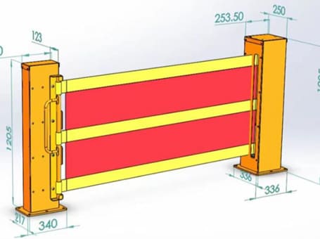flexible barrier