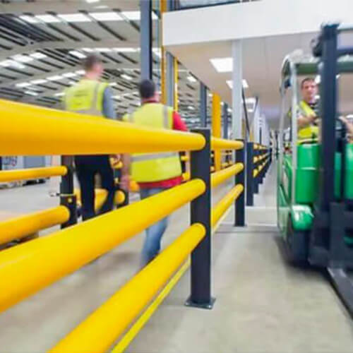 loading dock guardrail