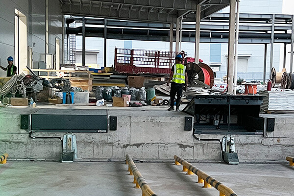 dock leveler installation