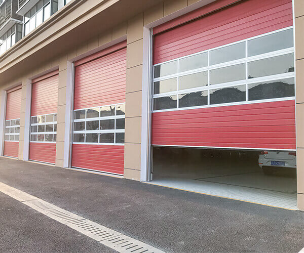 sectional door project