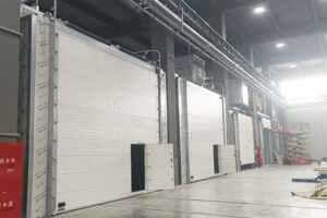 sectional insulated dock doors pic
