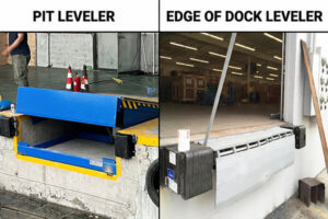 pit leveler vs edge of dock leveler pic