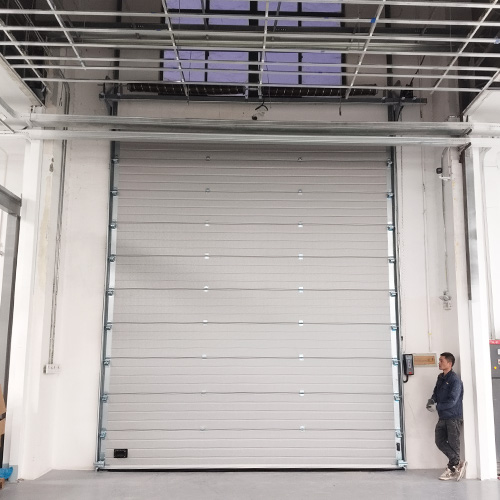 insulated sectional door