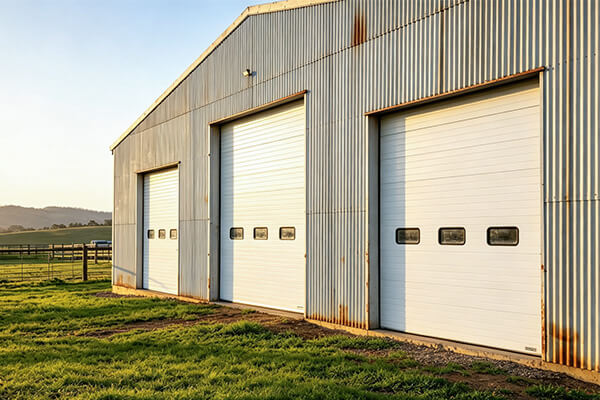 warehouse barn sectional doors pic