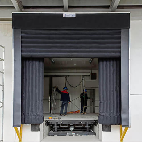 inflatable dock shelter pic