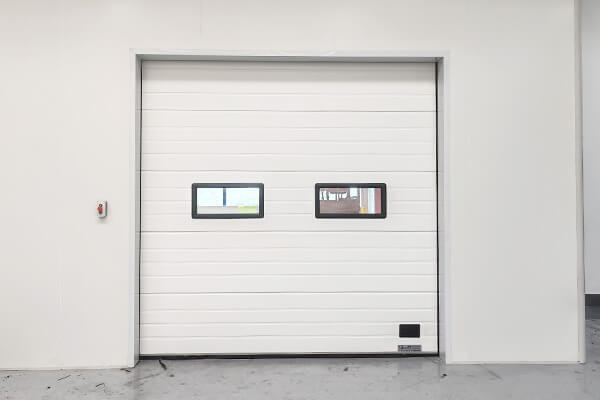 sectional steel door for tire warehouse